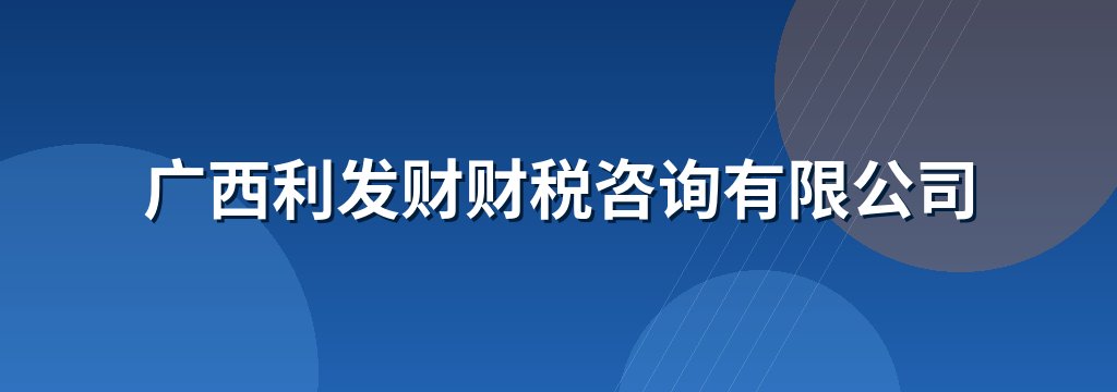 广西利发财财税咨询有限公司