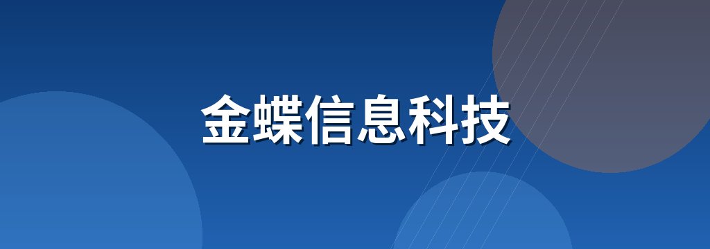 金蝶信息科技
