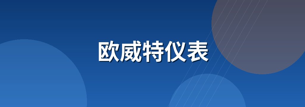 欧威特仪表